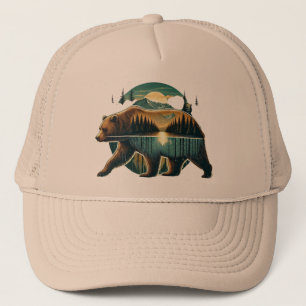 Bär und sein Wald Truckerkappe