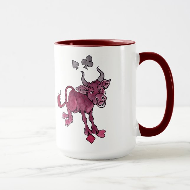 Bär und Stier Tasse (Rechts)