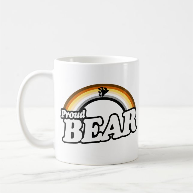 Bär und Stolz Kaffeetasse (Links)