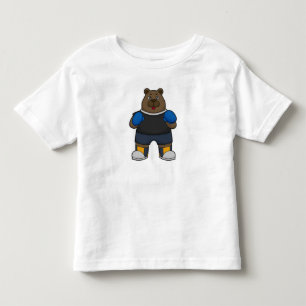 Bär wie Boxer mit Boxhandschuhen Kleinkind T-shirt