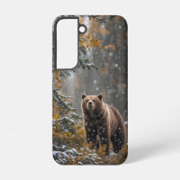 Bär-Wildnis-Wald-Freiluft-Telefon