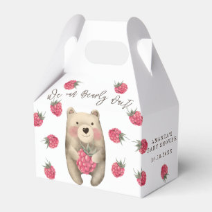 Bär - wir können frühzeitig die Babydusche warten Geschenkschachtel