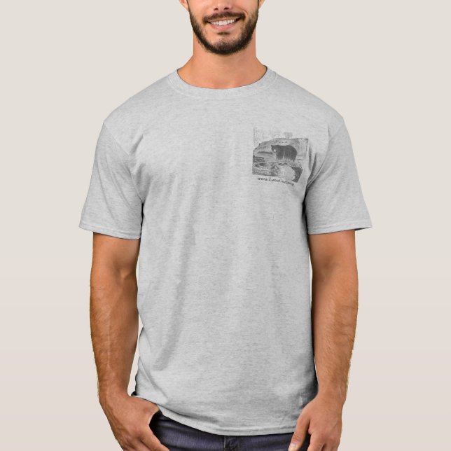 Bär, www.LarasCreations.net T-Shirt (Vorderseite)