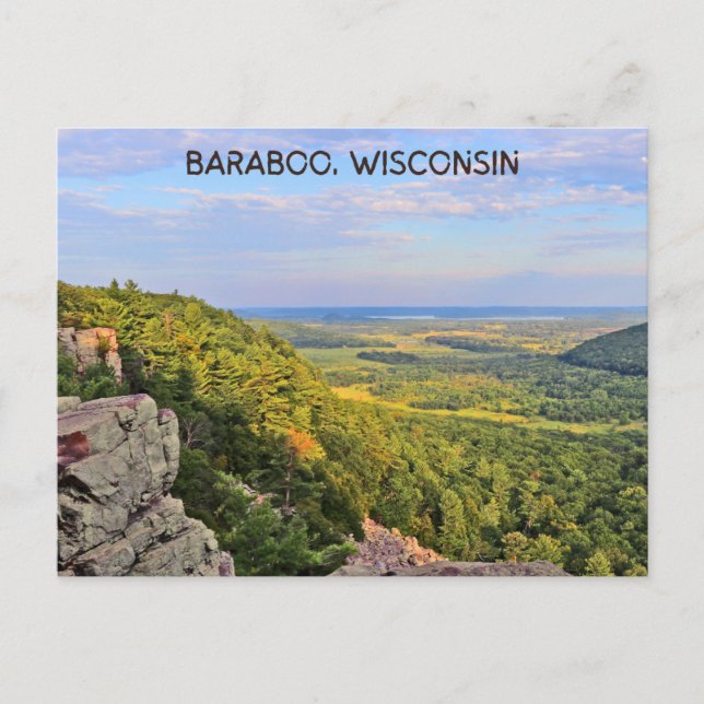 Baraboo wisconsin Postcard Postkarte (Vorderseite)