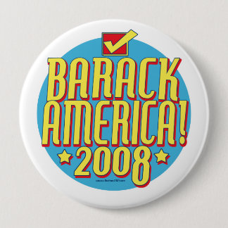 Barack Amerika Text Button