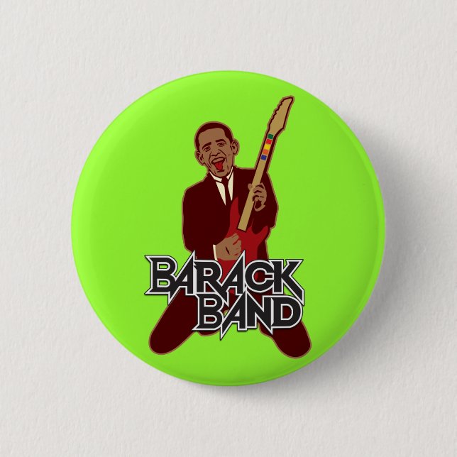 Barack Band Button (Vorderseite)