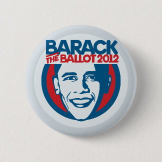 Barack der Knopf Pro-obama des Stimmzettel-'12 Button