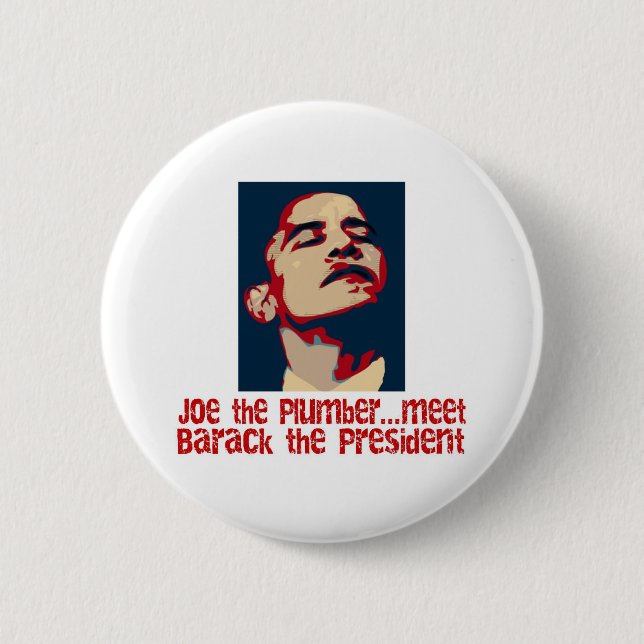 Barack der Präsident Button (Vorderseite)