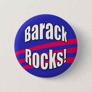 Barack Felsen! Knopf Button