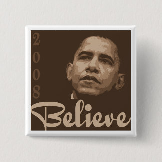 Barack glauben Knopf Button