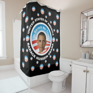 Barack Hussein Obama Duschvorhang