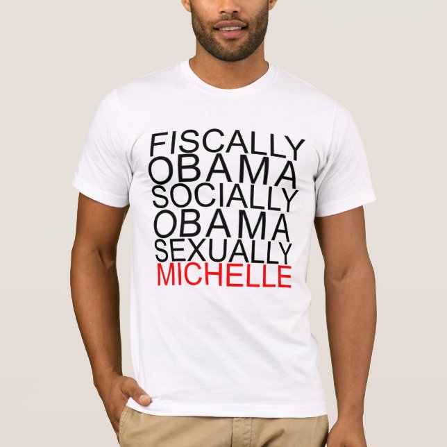 Barack ist aber… nett T-Shirt (Vorderseite)