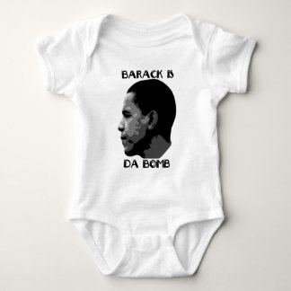 Barack ist die Bomben-Säuglinge Baby Strampler