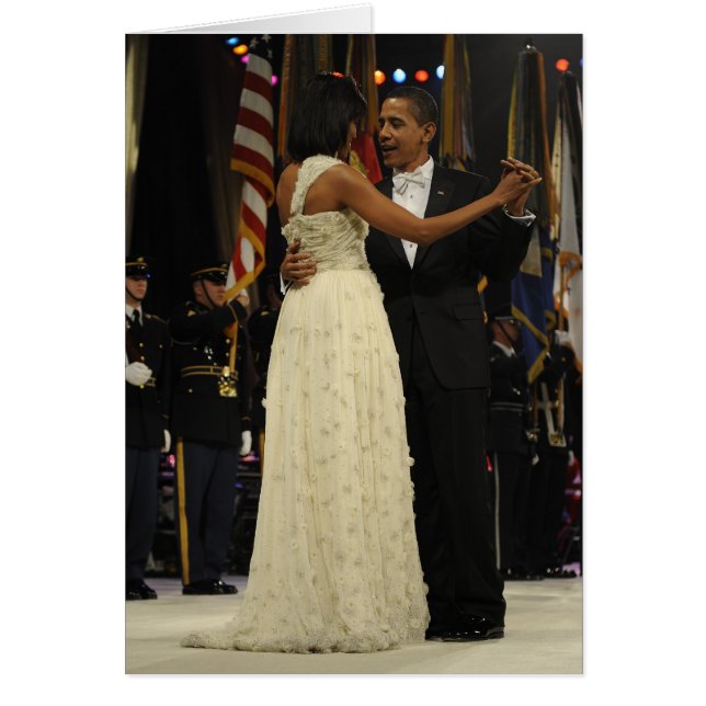 Barack & Michele Obama (Vorne)