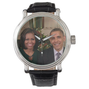Barack & Michelle 2012 - Watch Armbanduhr