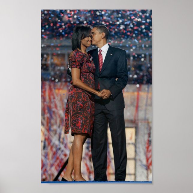 BARACK & MICHELLE OBAMA POSTER (Vorne)