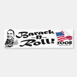 Barack N RollenAutoaufkleber Autoaufkleber