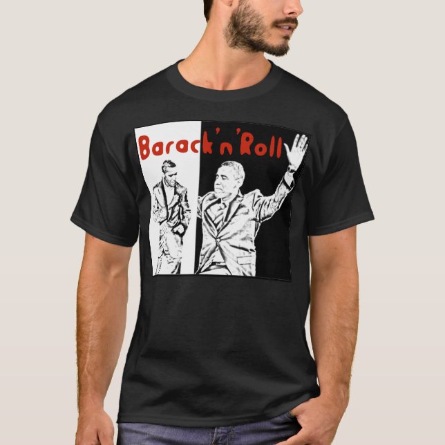 Barack "n" Rollenobama-T - Shirt (Vorderseite)