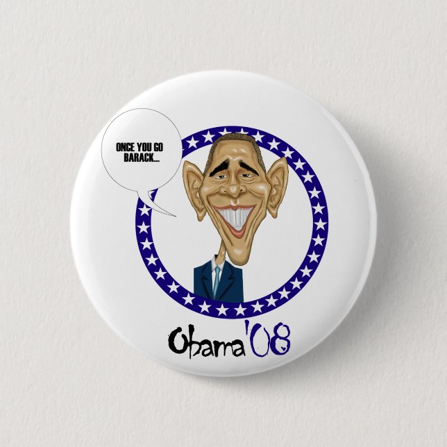 BARACK Obama'08 Button (Vorderseite)