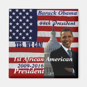 Barack Obama,1 amerikanischer Präsident Afrikas_Ma Magnet