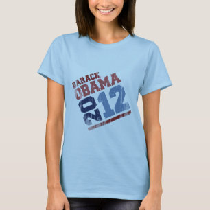 BARACK OBAMA 2012 EINFLUSS Vintage.png T-Shirt