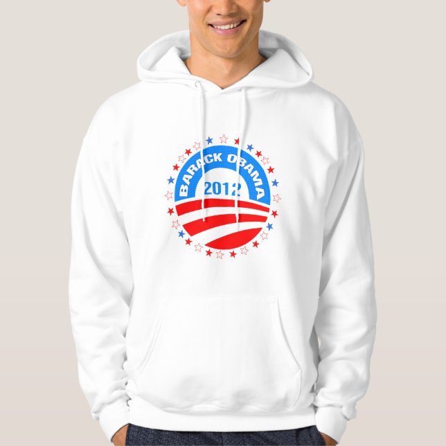 Barack Obama 2012 Logo-Design Hoodie (Vorderseite)