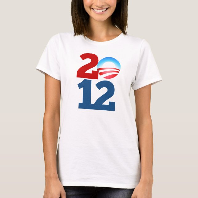 Barack Obama 2012 T-Shirt (Vorderseite)