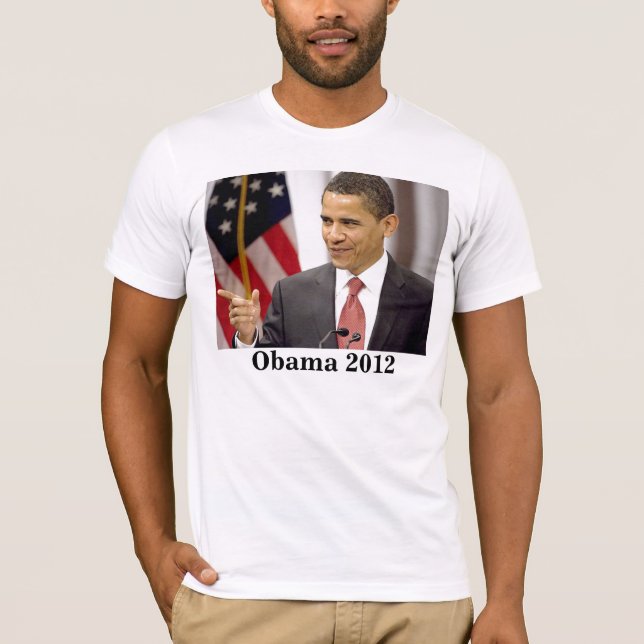 Barack Obama 2012 T-Shirt (Vorderseite)