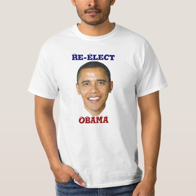 Barack Obama 2012 T-Shirt (Vorderseite)