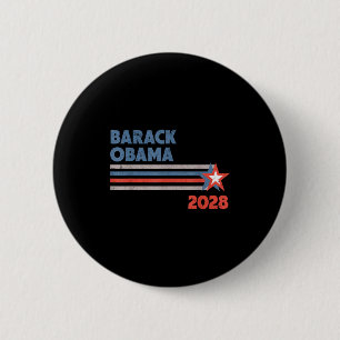 Barack Obama 2028 Für Präsident Patriotische Kampa Button