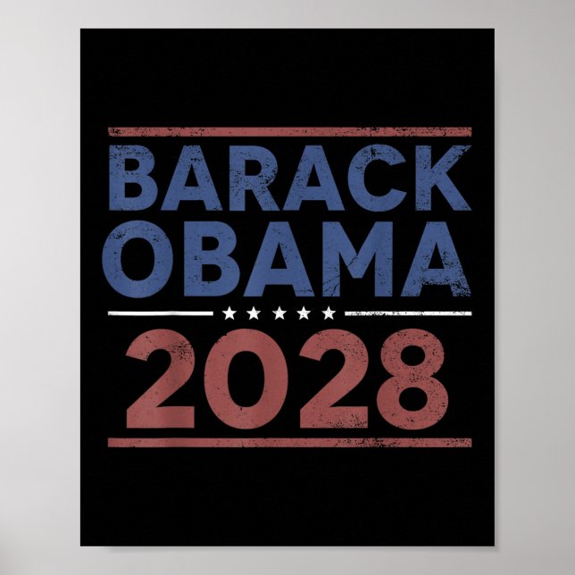 Barack Obama 2028 Poster (Vorne)