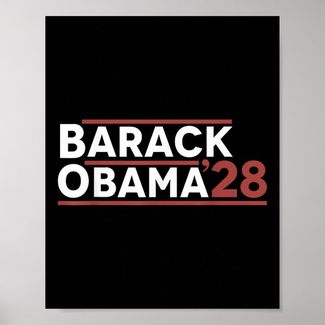 Barack Obama 2028 Poster (Vorne)