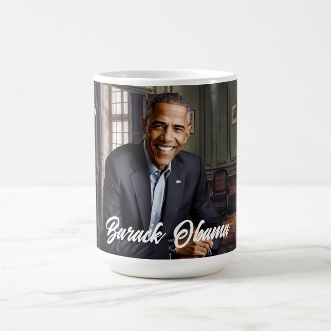 Barack Obama 44. Präsident Birthday Kaffeetasse (Mittel)