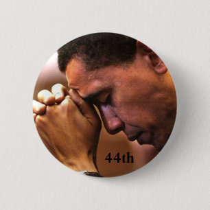 Barack Obama 44. Präsident Button