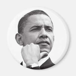 BARACK OBAMA, 44. PRÄSIDENT DER VEREINIGTEN STAATE MAGNET