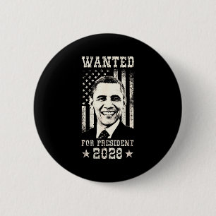 Barack Obama 44. Präsident Gewünscht Für 48. Präsi Button
