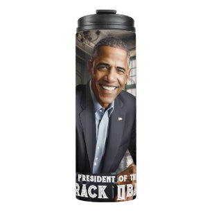 Barack Obama 44. Präsident Thermosbecher
