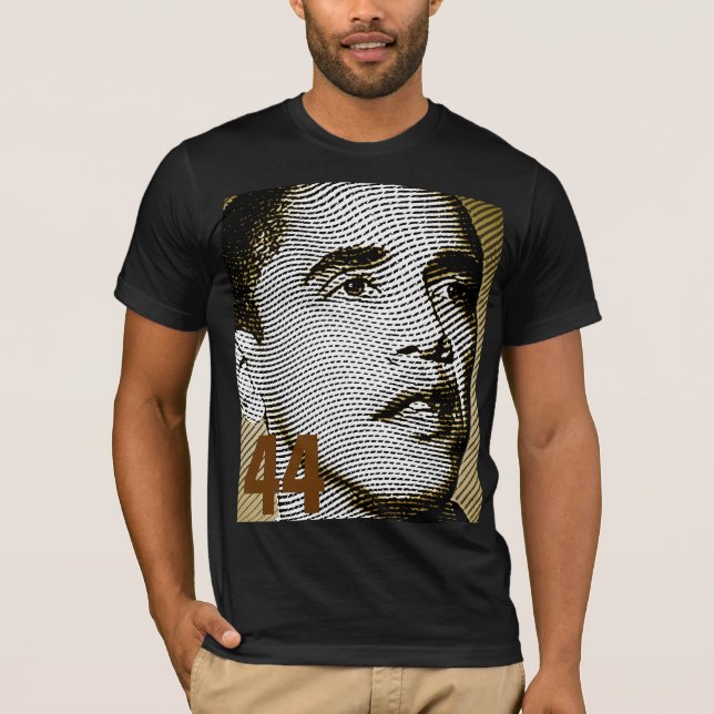 Barack Obama 44. US Präsident - Einweihung T-Shirt (Vorderseite)