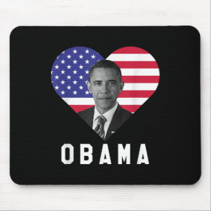Barack Obama 44. US-Präsident I Liebe Obama Mousepad