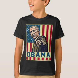 Barack Obama 44. US-Präsident Pop Art Vintag uns T-Shirt