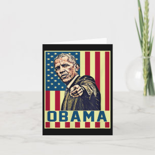 Barack Obama 44. Usa Präsident Pop Art Vintage Us Karte