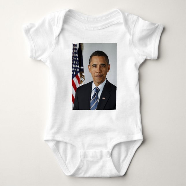 Barack Obama Baby Strampler (Vorderseite)