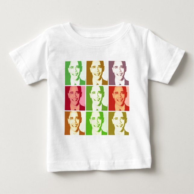 Barack Obama Baby T-shirt (Vorderseite)