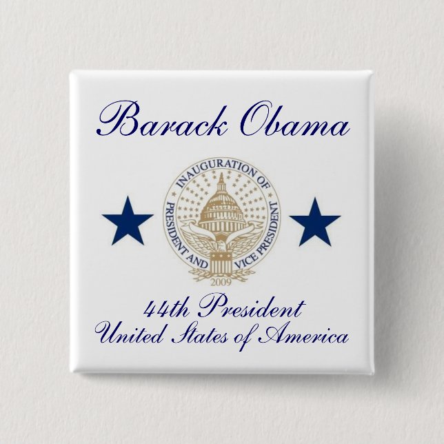 Barack Obama Button (Vorderseite)