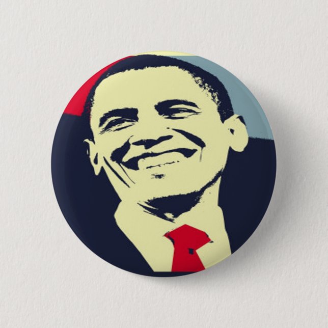 Barack Obama Button (Vorderseite)