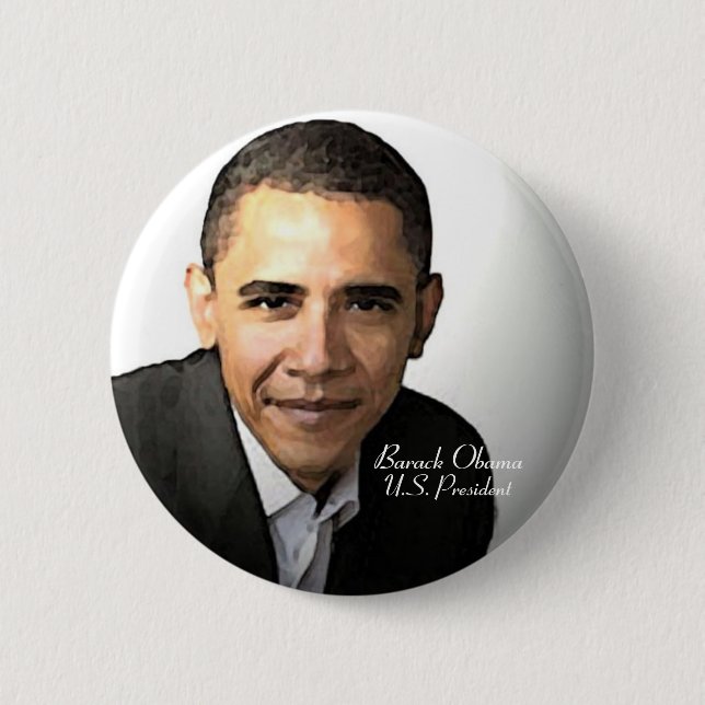 Barack Obama Button (Vorderseite)