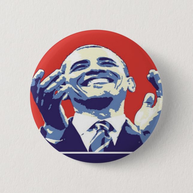 Barack Obama Button (Vorderseite)