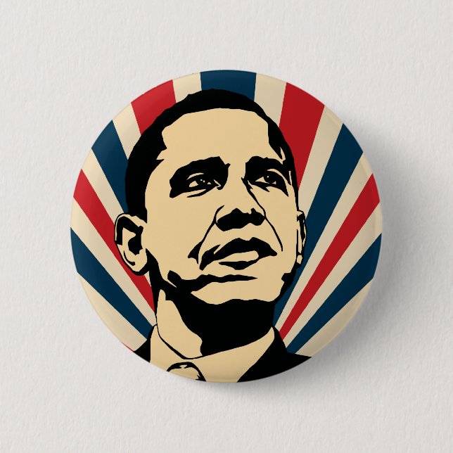 Barack Obama Button (Vorderseite)