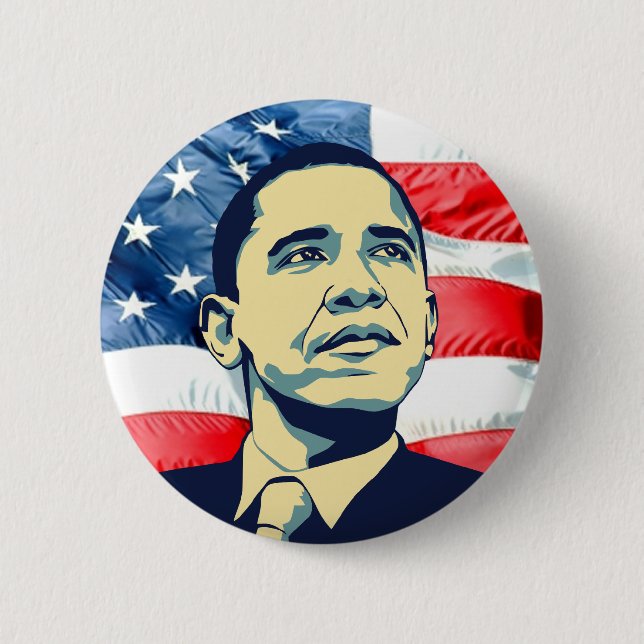 Barack Obama Button (Vorderseite)