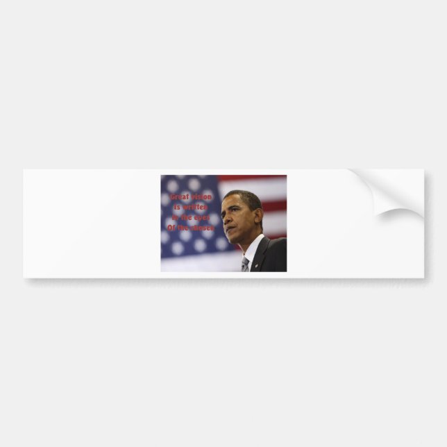 Barack Obama Chosen Autoaufkleber (Vorne)